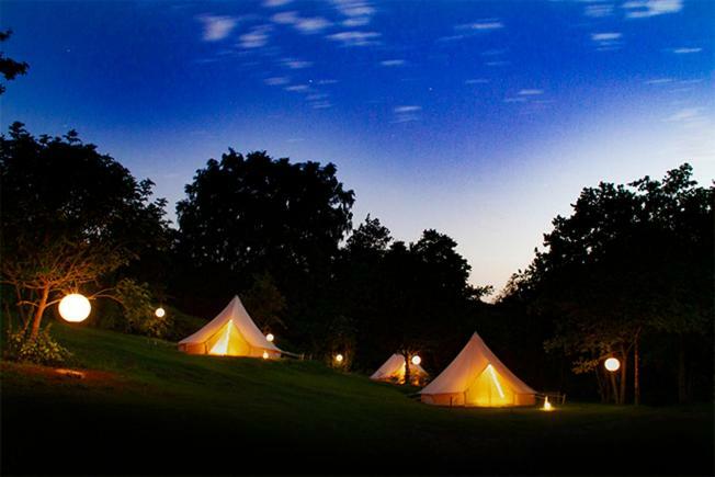 Lloyds Meadow Glamping Hotell Chester Exteriör bild
